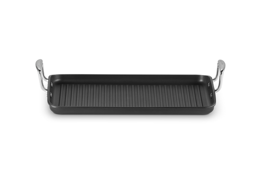 Toughened Non-Stick Ribbed Rectangular Grill