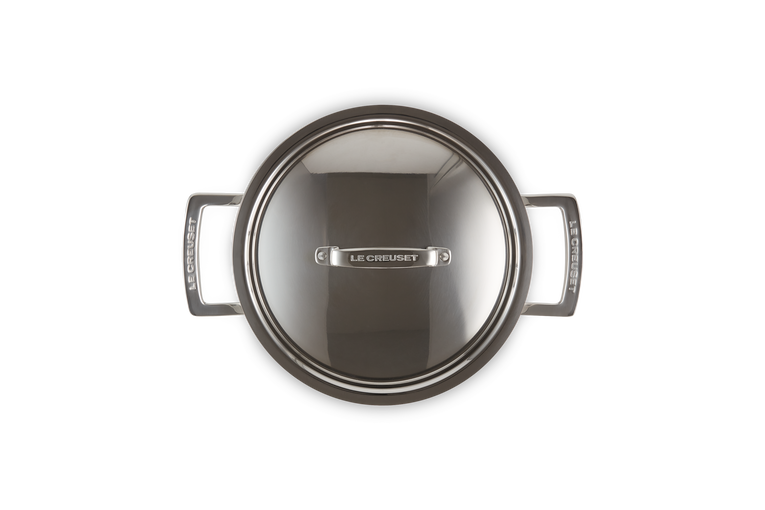 3-ply Stainless Steel Casserole with Lid