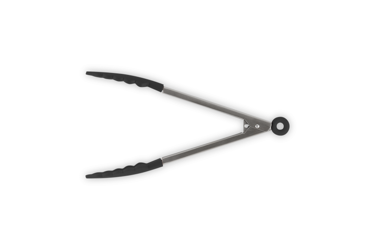Tongs with Silicone Tip