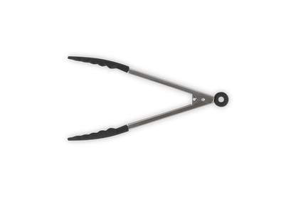 Tongs with Silicone Tip