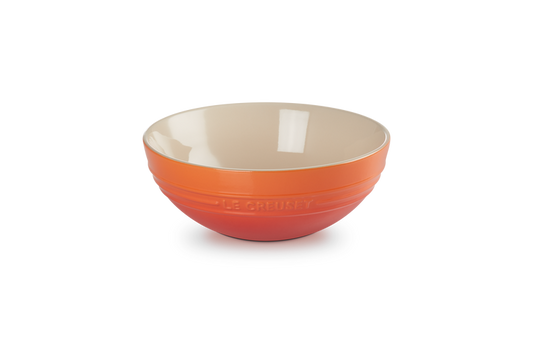 Stoneware Round Serving Bowl