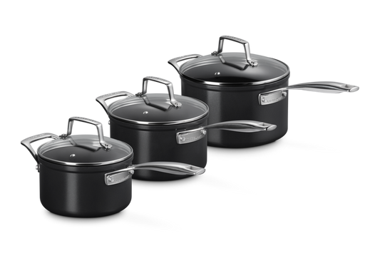 Non-Stick Ceramic 3-piece Saucepan Set