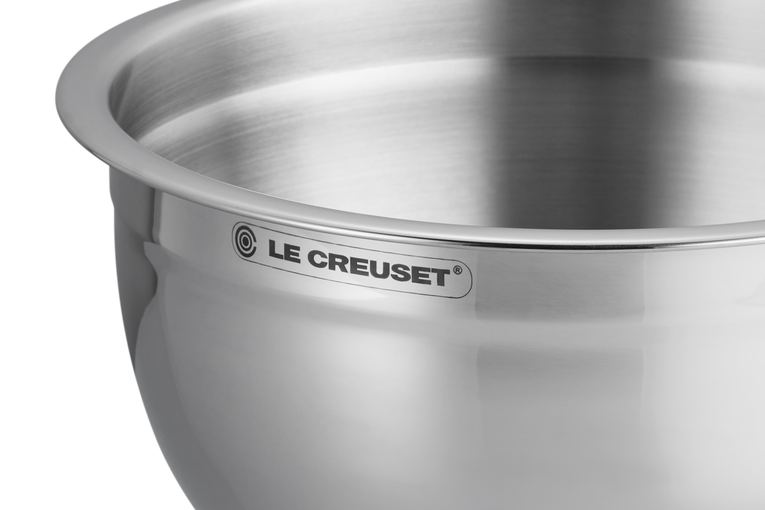 Stainless Steel Mixing Bowl with Glass Lid